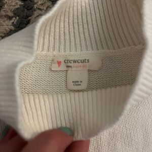 Crewcuts white turtleneck